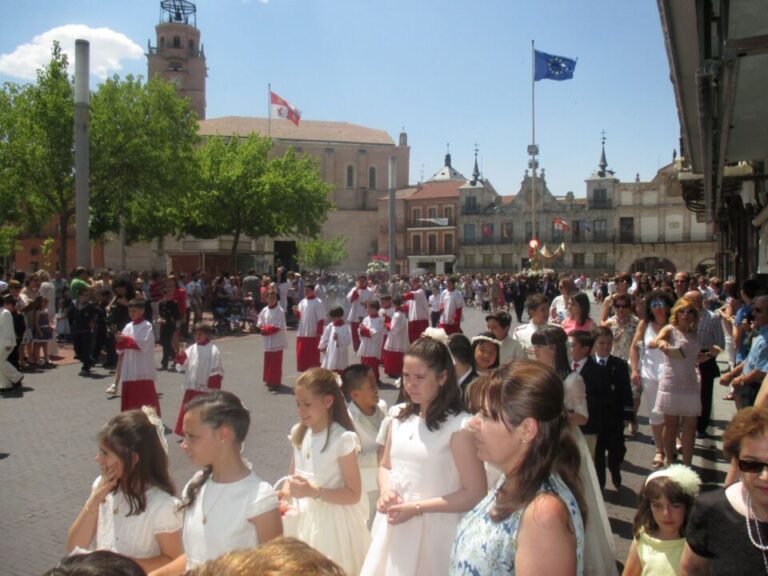 Medina del Campo celebra este domingo el Corpus Christi