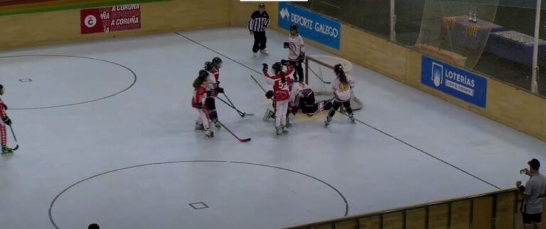 Bronce para Sofía Montero con el equipo de CyL de hockey patines en el Campeonato de España