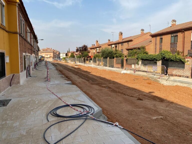 Urbanismo estima que la nueva calle Logroño estará lista a mediados de agosto