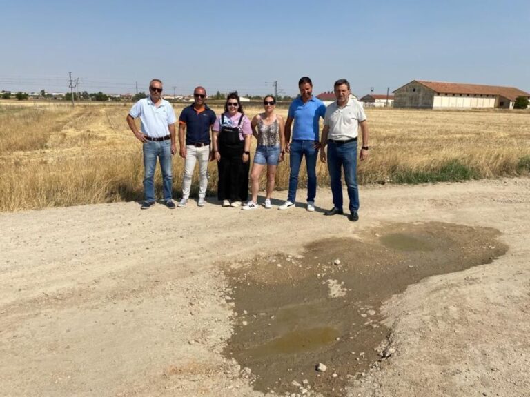 El PSOE de Fresno el Viejo reclama mejoras en sus caminos 