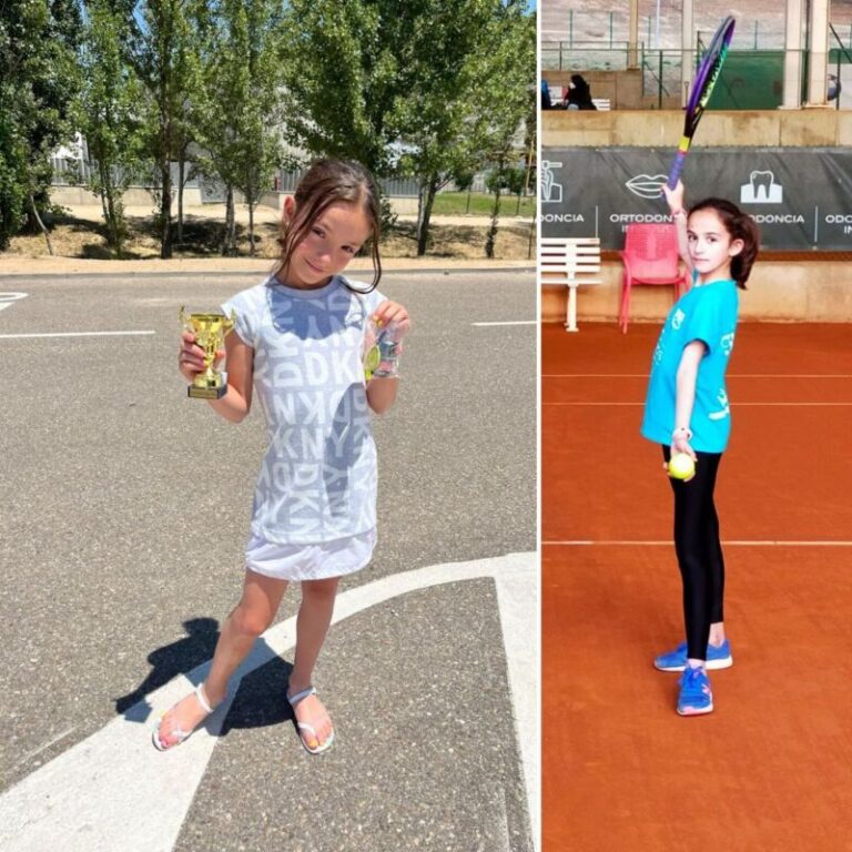 Nora Romo, ganadora de la liga de menores ‘Kids’ del Club Raqueta