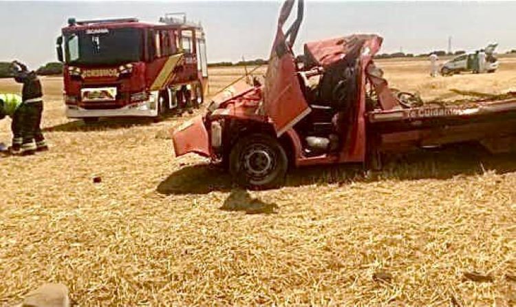 Fallece una persona en un accidente de tráfico en la carretera VA-912 en Mucientes
