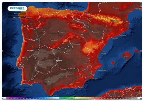 Agosto podría comenzar con otra ola de calor en España