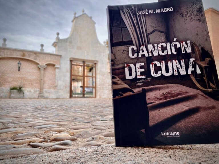 El escritor José M. Magro, nominado a los Premio Letrame 2022 en la categoría de ficción por su novela Canción de Cuna