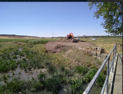 Avanzan las obras de restauración fluvial en el Zapardiel y Arevalillo
