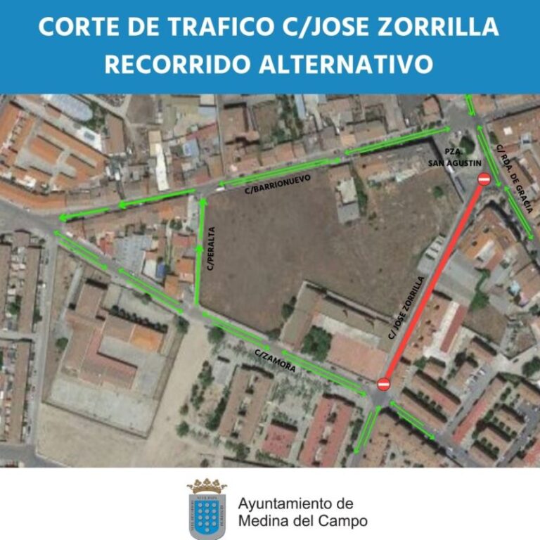 La calle José Zorrilla cerrará al tráfico cinco meses para la sustitución de su red de abastecimiento