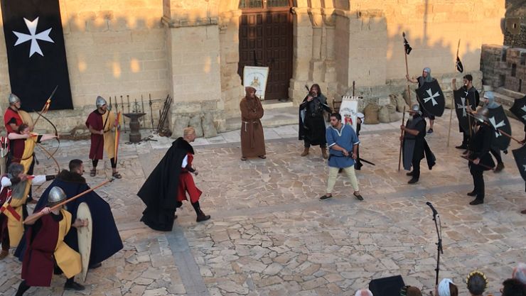 La representación teatral histórica “El sitio de Castronuño” regresa dos años después para rememorar el asedio que sufrió el municipio a finales del siglo XV