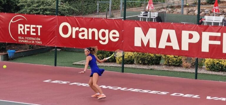 La tenista Julia Millán se queda a las puertas de la final en el IBP de Colmenar Viejo