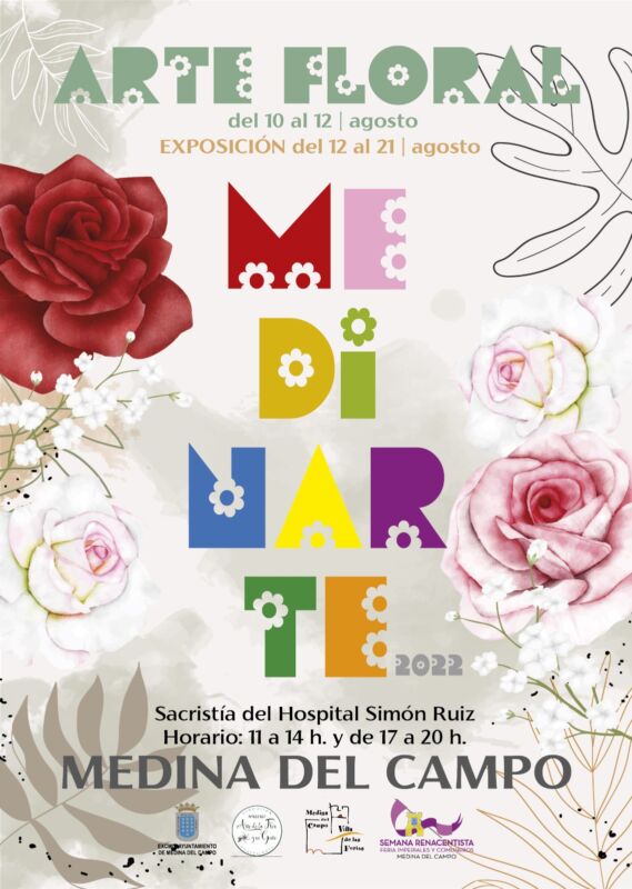 Arte floral, body painting y un mural de 30 metros en ‘Medinarte’ 2022