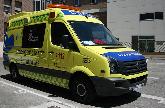 Dos heridos en un accidente en la LE-715 en Fabero (León)