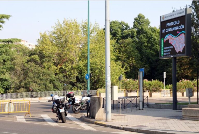 Valladolid activa la situación 2 de contaminación con restricciones al tráfico