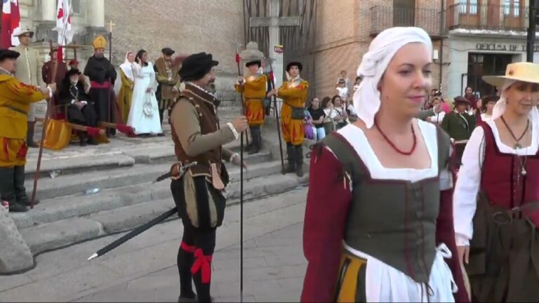Presentación de honores y credenciales a Carlos V – Semana Renacentista – Medina del Campo