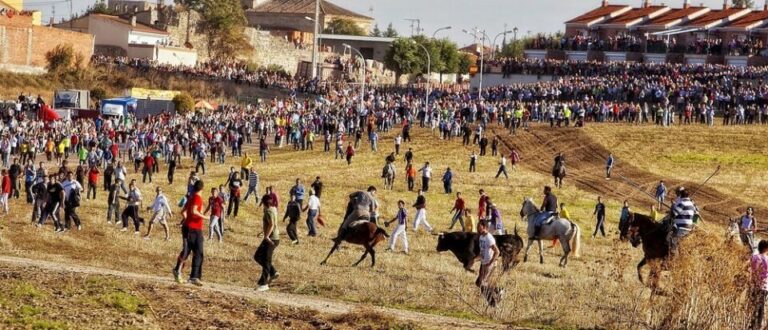 Los encierros al estilo tradicional de la villa regresan a Olmedo