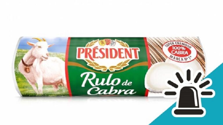 Alerta: detectados cuerpos metálicos en dos quesos de cabra de la marca President