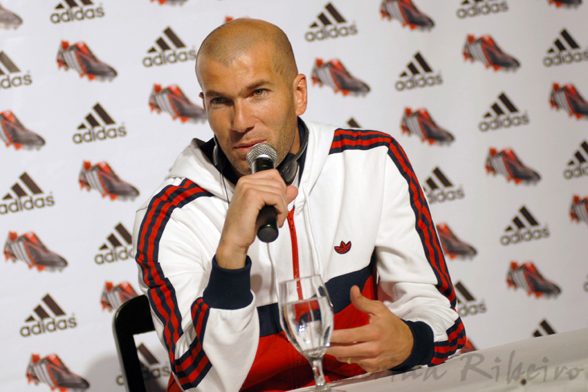 Zidane en conferencia de prensa