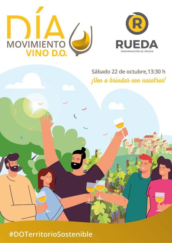 La D.O. Rueda se suma al día del movimiento Vino D.O. 2022