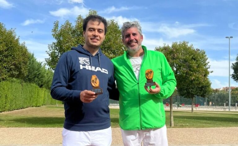 Pablo Gutiérrez da una gran muestra de tenis en el Torneo de Otoño de Palencia
