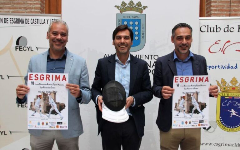 Medina espera una participación récord en sus campeonatos de esgrima