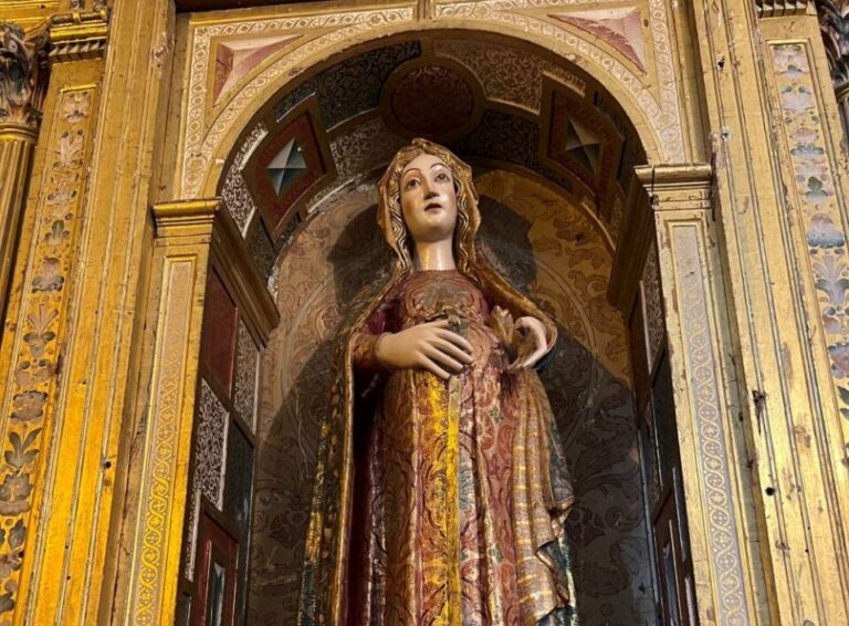 La Virgen de la O vuelve a la Parroquia de Santiago