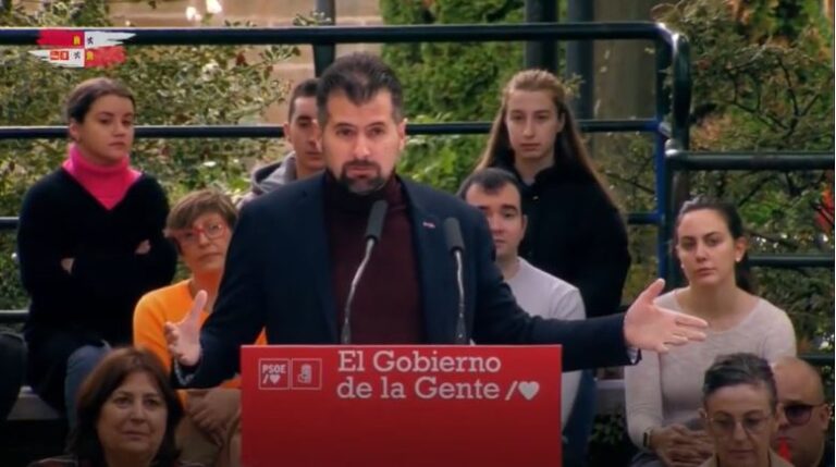 Tudanca sobre Mañueco: “¿Moderado? Si acaso en sus ganas de trabajar por Castilla y León”