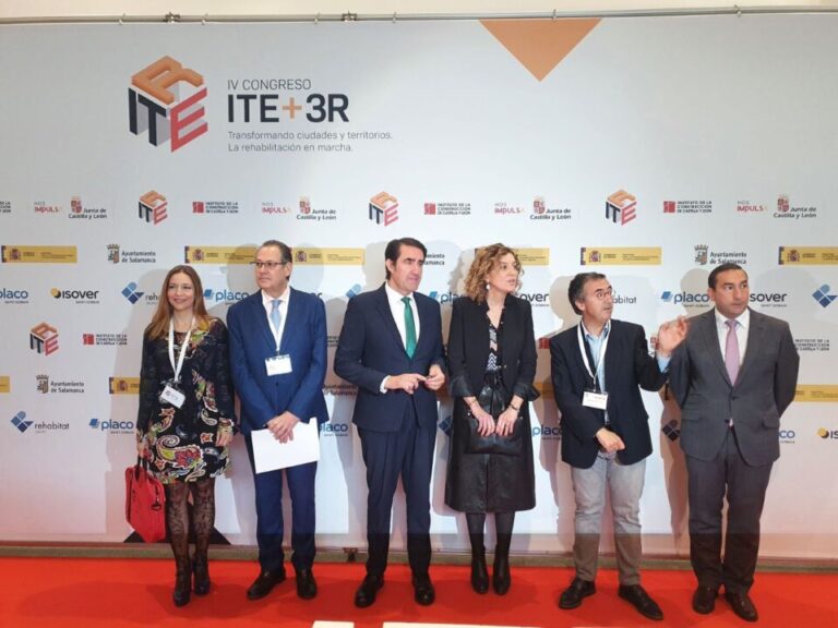 La Junta promueve el IV Congreso ITE+3R y reúne en Salamanca a destacados expertos en rehabilitación de viviendas de toda España