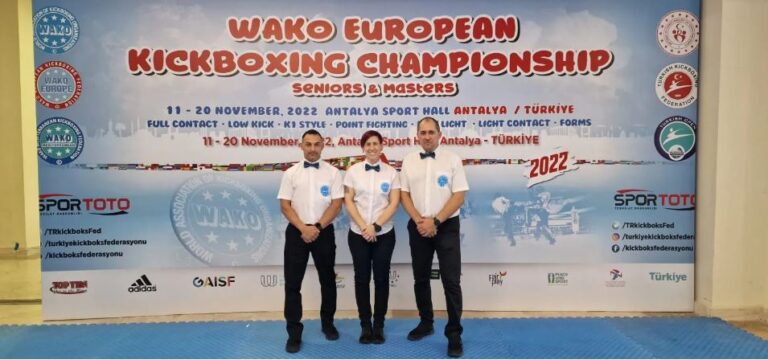 El medinense Amador Nieto, árbitro internacional en el Campeonato Europeo de Kickboxing