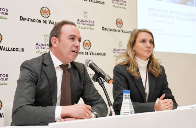 La Diputación de Valladolid y CEOE Valladolid organizan un encuentro empresarial para analizar el Mercado Energético