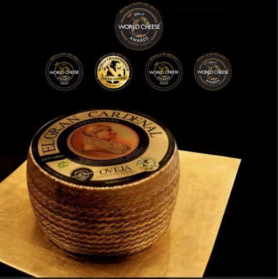 El queso de oveja, El Gran Cardenal, consigue el Oro en los World Cheese Awards