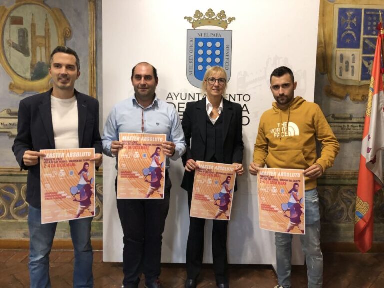 El Master de Pádel reunirá a las dieciséis mejores parejas femeninas y masculinas de Castilla y León en Medina del Campo