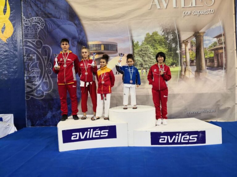 El Club Kim Medinense logra cinco medallas en el VII Open ‘Ciudad de Avilés’