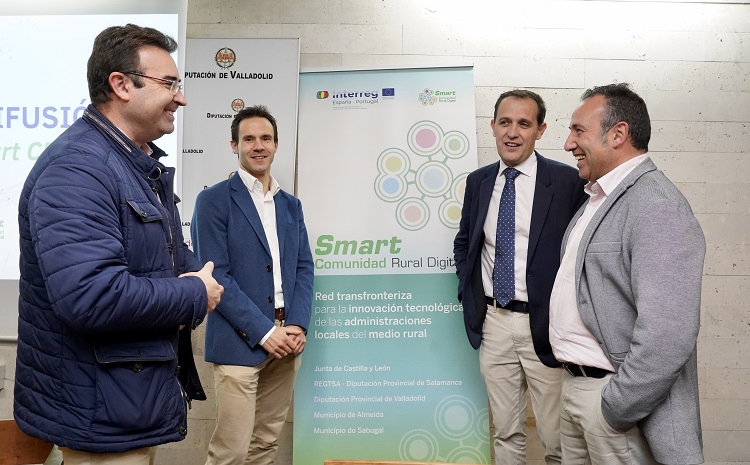 Conrado Íscar inaugura la Jornada de Difusión de los Proyectos POCTEP y Smart CRD de la Diputación de Valladolid