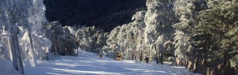 El Tribunal mantiene la medida cautelar que permite a la estación de esquí de Navacerrada el uso de un arroyo para la fabricación de nieve