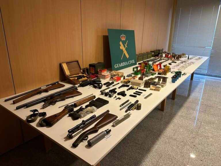Detenidas cuatro personas por tráfico de munición de armas de fuego en Valladolid y otras provincias