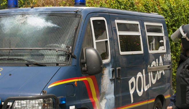 Detenidas 11 personas por una riña tumultuaria ocurrida en los preliminares del partido de fútbol entre el C.A. Osasuna y el Real Valladolid