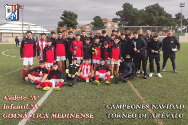 La categorías inferiores de la Gª Medinense disputaron el Torneo de Navidad de Arévalo antes de arrancar la Liga