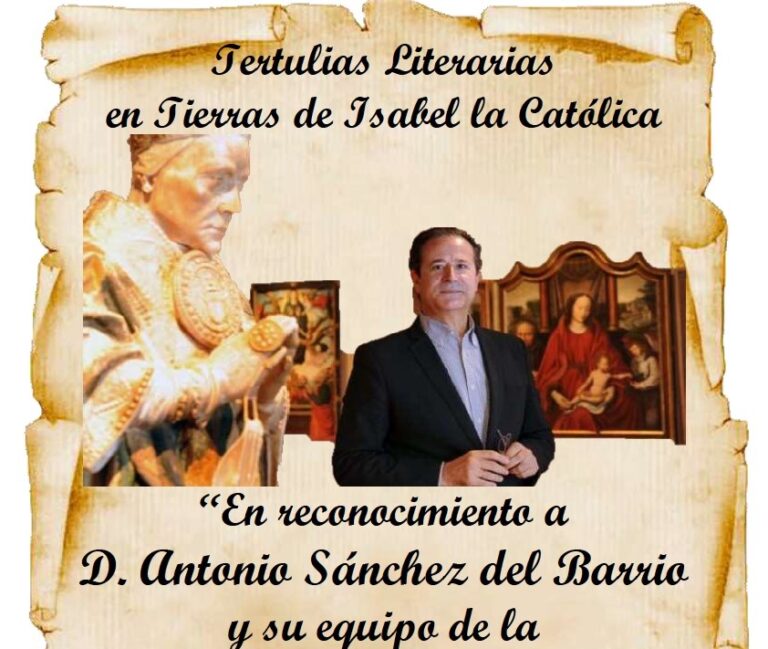 Las Tertulias Literarias reconocen la labor de Antonio Sánchez del Barrio y todo su equipo 