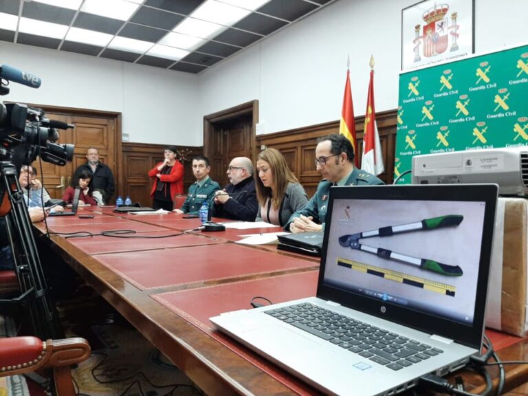 Desarticulado un grupo criminal dedicado al robo de cobre que dejó incomunicados a varios pueblos tras robar el cable de la red telefónica