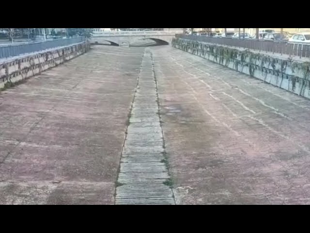 El Rio Zapardiel sin agua a su paso por Medina – Todo lo contrario que los ríos de la Comarca