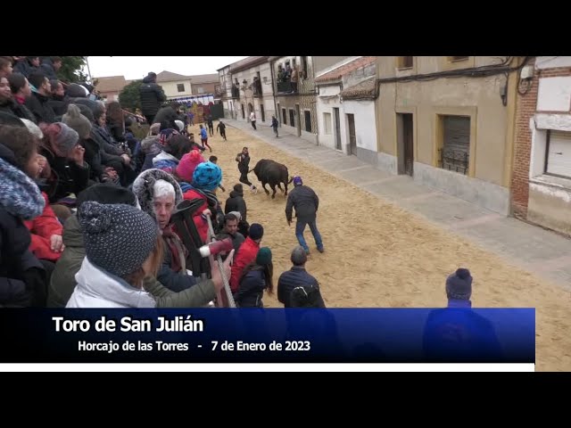 Espectacular primer toro del cajón del año. Toro de «San Julián 2023» Horcajo de las Torres