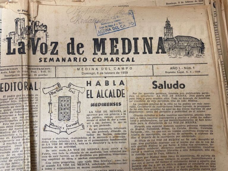La Voz de Medina y Comarca sigue tejiendo la historia del periodismo local medinense en su 64 aniversario 