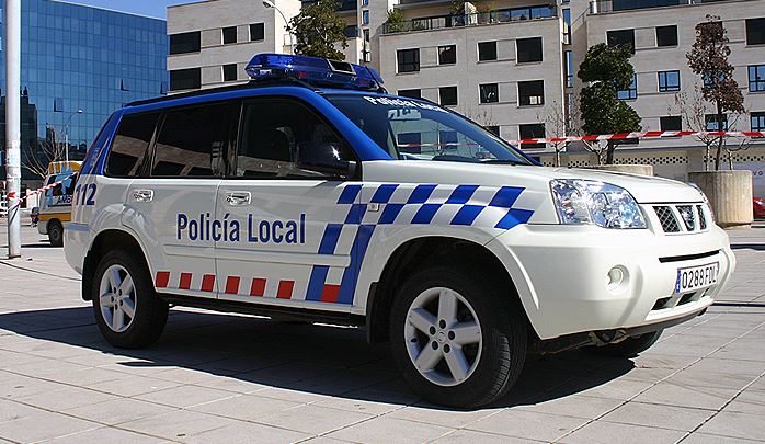 Dos heridos por el accidente de dos turismos en Valladolid