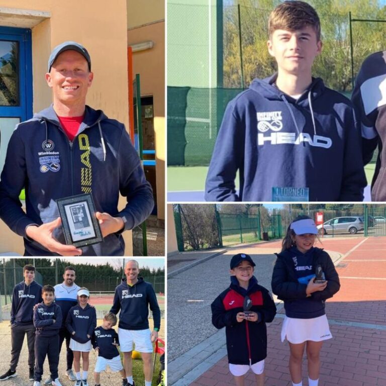 El Infinity Tennis Club se proclama campeón en Alba de Tormes y en Palencia