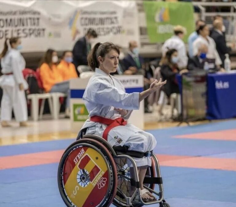 La medinense Isabel Fernández Jiménez, Campeona de Europa de Kárate en silla de ruedas