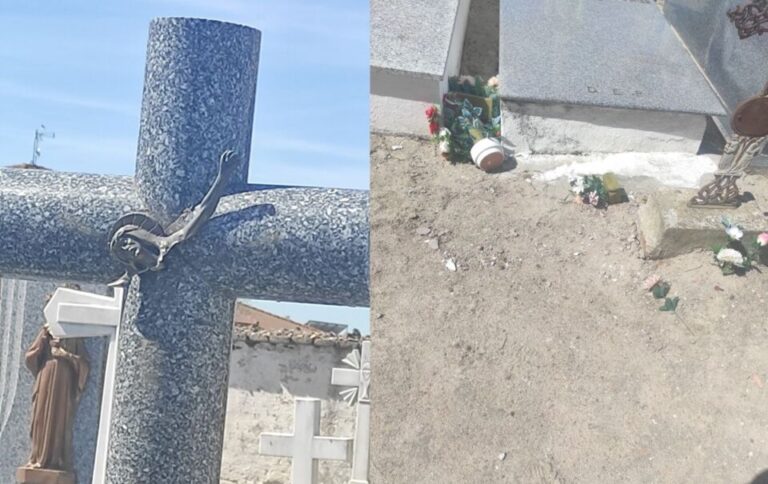 El cementerio de Pozal de Gallinas sufre actos vandálicos y el Ayuntamiento pide «extremar las precauciones» a los pueblos colindantes