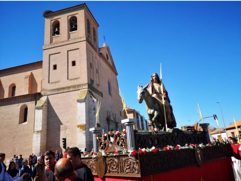 Medina del Campo celebra el Domingo de Ramos con la procesión de La Borriquilla
