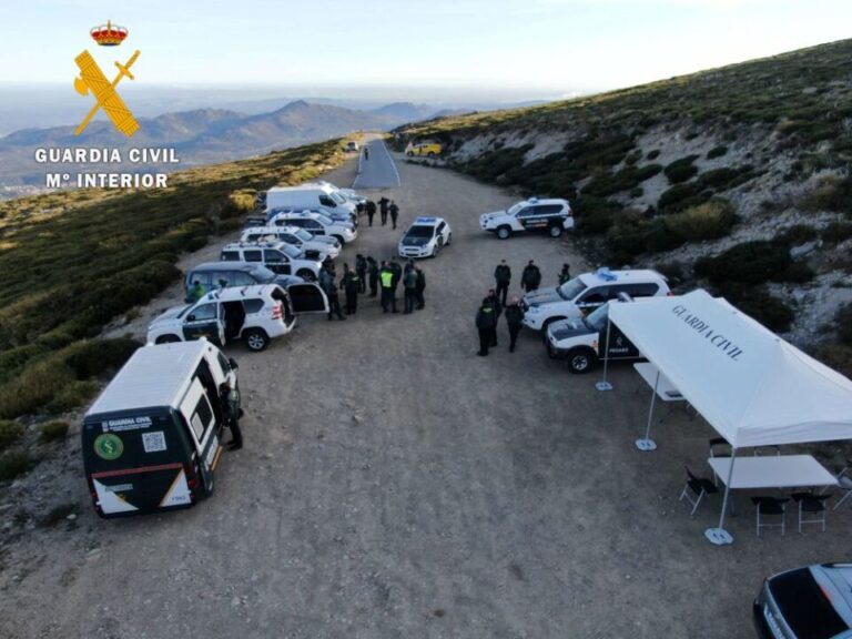 Continúa el operativo de la Guardia Civil para la búsqueda del montañero desaparecido en Bejar