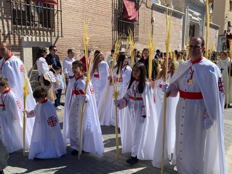 Domingo de palmas y meditación de las Siete Palabras en Medina del Campo