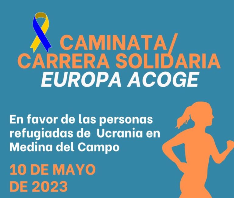Medina del Campo apoyará a los refugiados ucranianos del Albergue Municipal con la carrera ‘Europa Acoge’