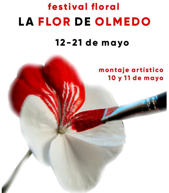 Del 12 al 21 de mayo Olmedo se convertirá en un espectáculo de color y aromas con El Festival Floral «La Flor de Olmedo»