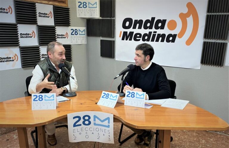 Alberto Amigo asiste a RTV Medina y Comarcas para hablar de su candidatura por VOX